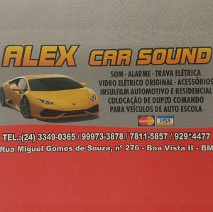 ALEX CAR SOUND E VIDROS VR